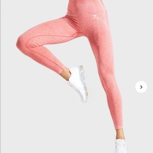 Vital seamless gymshark pink leggings